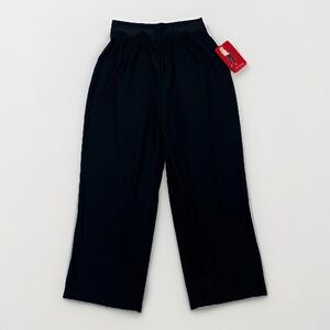 Spanx NWT Black Crop Pants Size‎ Medium Bod A Bing Cropped Capri Shaping